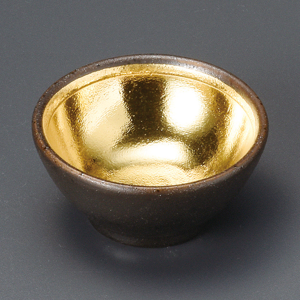 14525-671 金彩黒豆鉢|業務用食器カタログ陶里31号