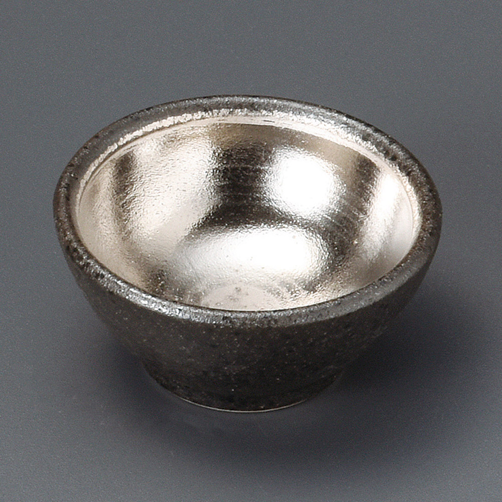 14526-671 銀彩黒豆鉢|業務用食器カタログ陶里31号