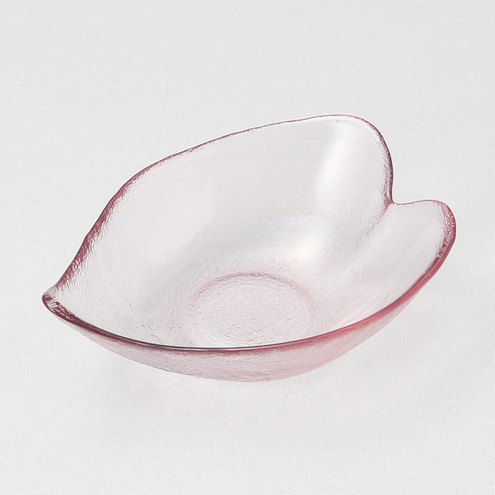 17128-461 12.5㎝花びら小鉢 ガラス製|業務用食器カタログ陶里31号