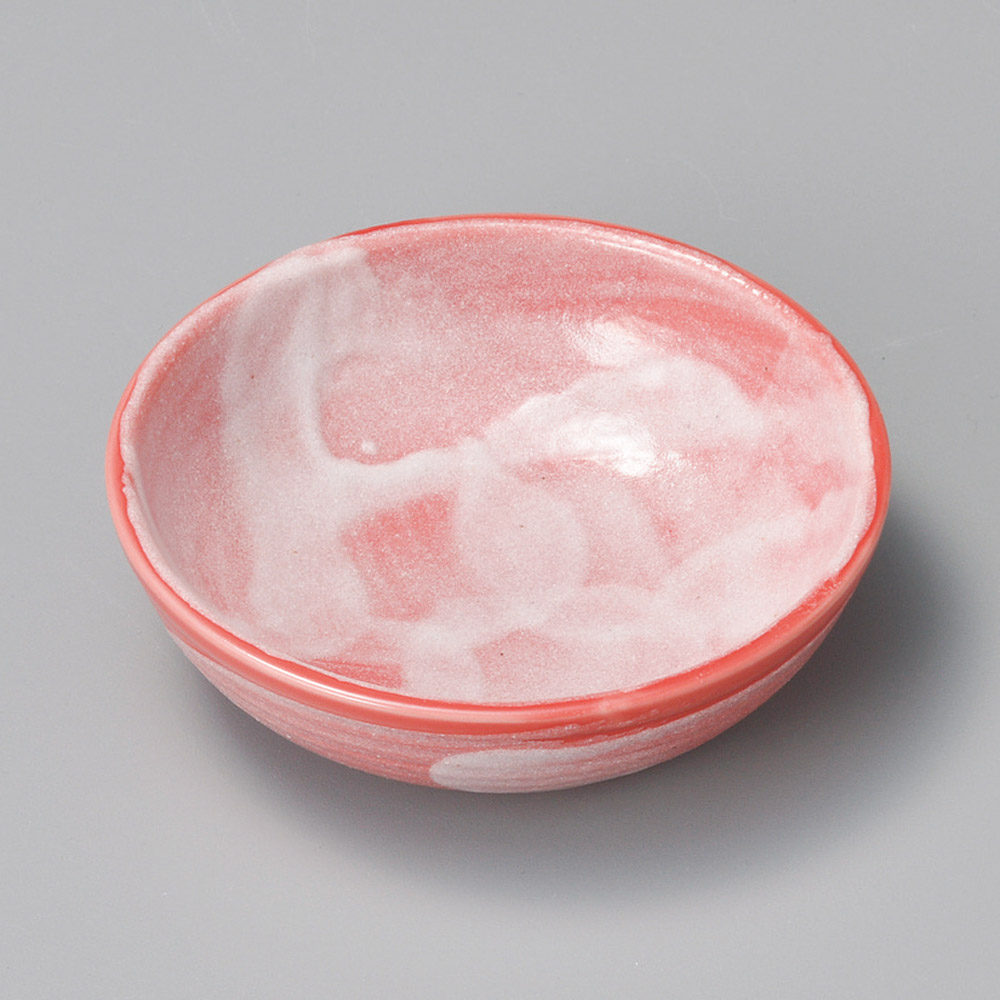 17225-081 赤楽丸鉢|業務用食器カタログ陶里31号