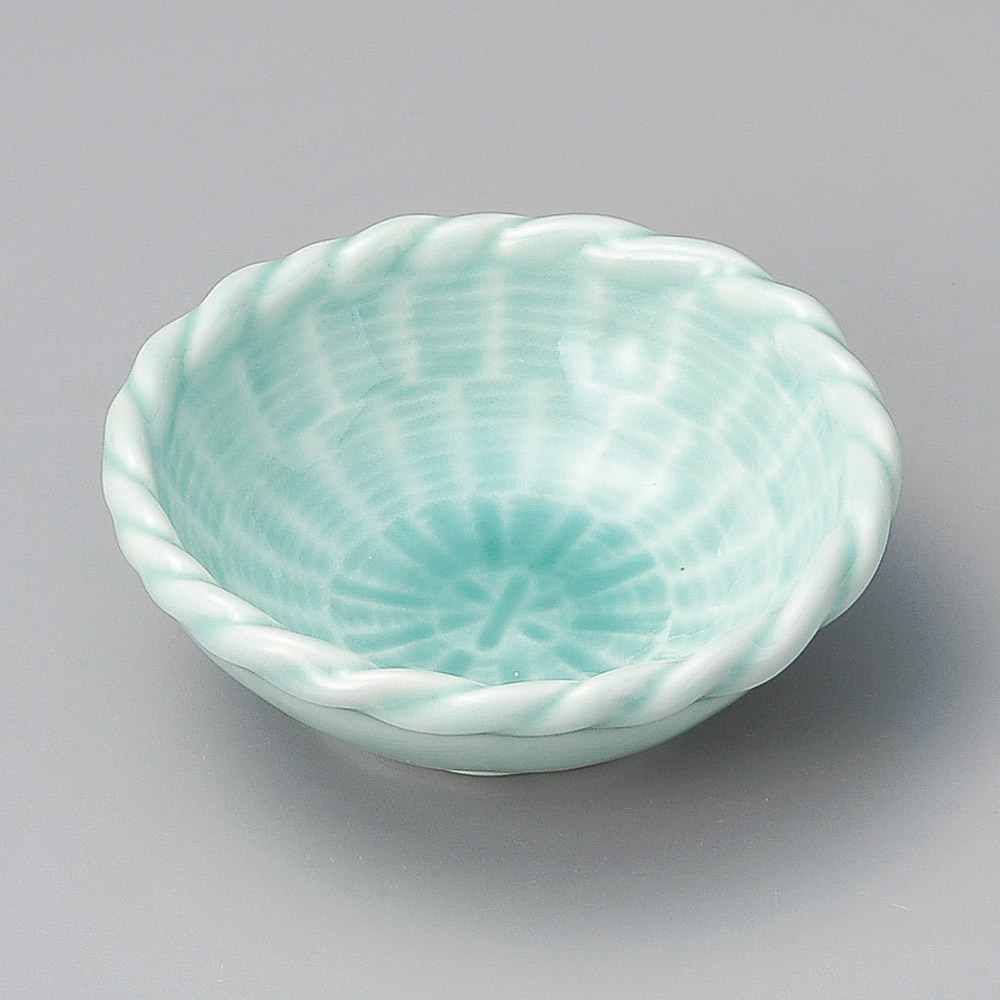17416-471 深海青磁ザル型小鉢|業務用食器カタログ陶里31号
