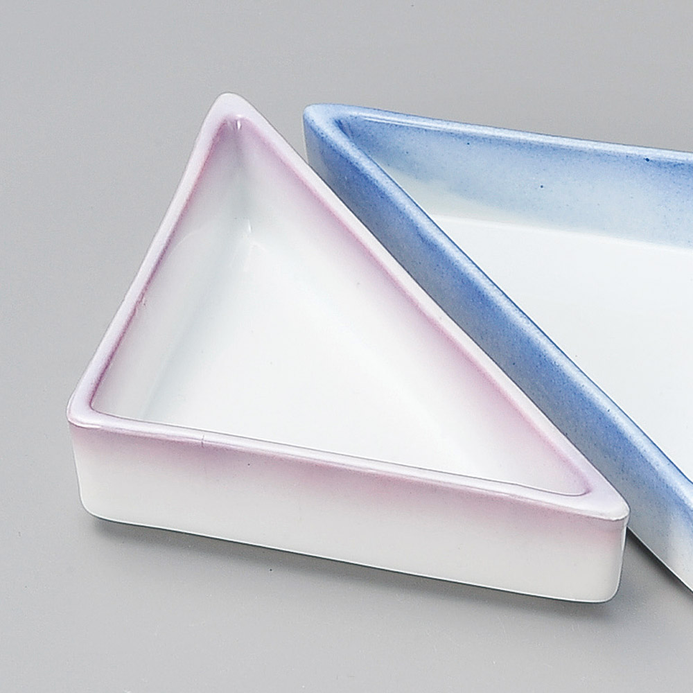 18130-461 紫吹(松花堂)三角鉢|業務用食器カタログ陶里31号