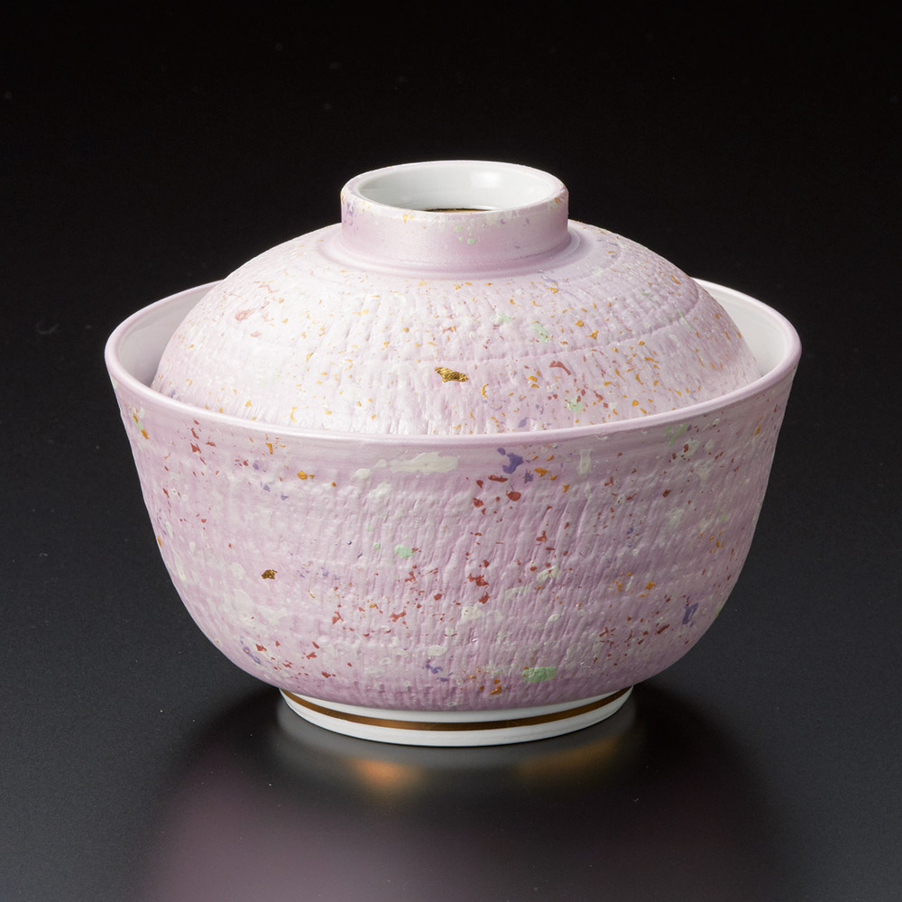 18222-471 紫とちり煮物碗|業務用食器カタログ陶里31号