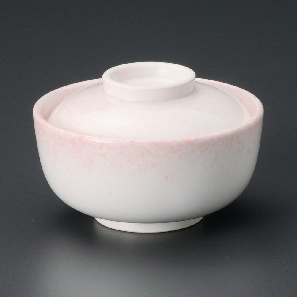 18915-451 ピンク吹円菓子碗|業務用食器カタログ陶里31号