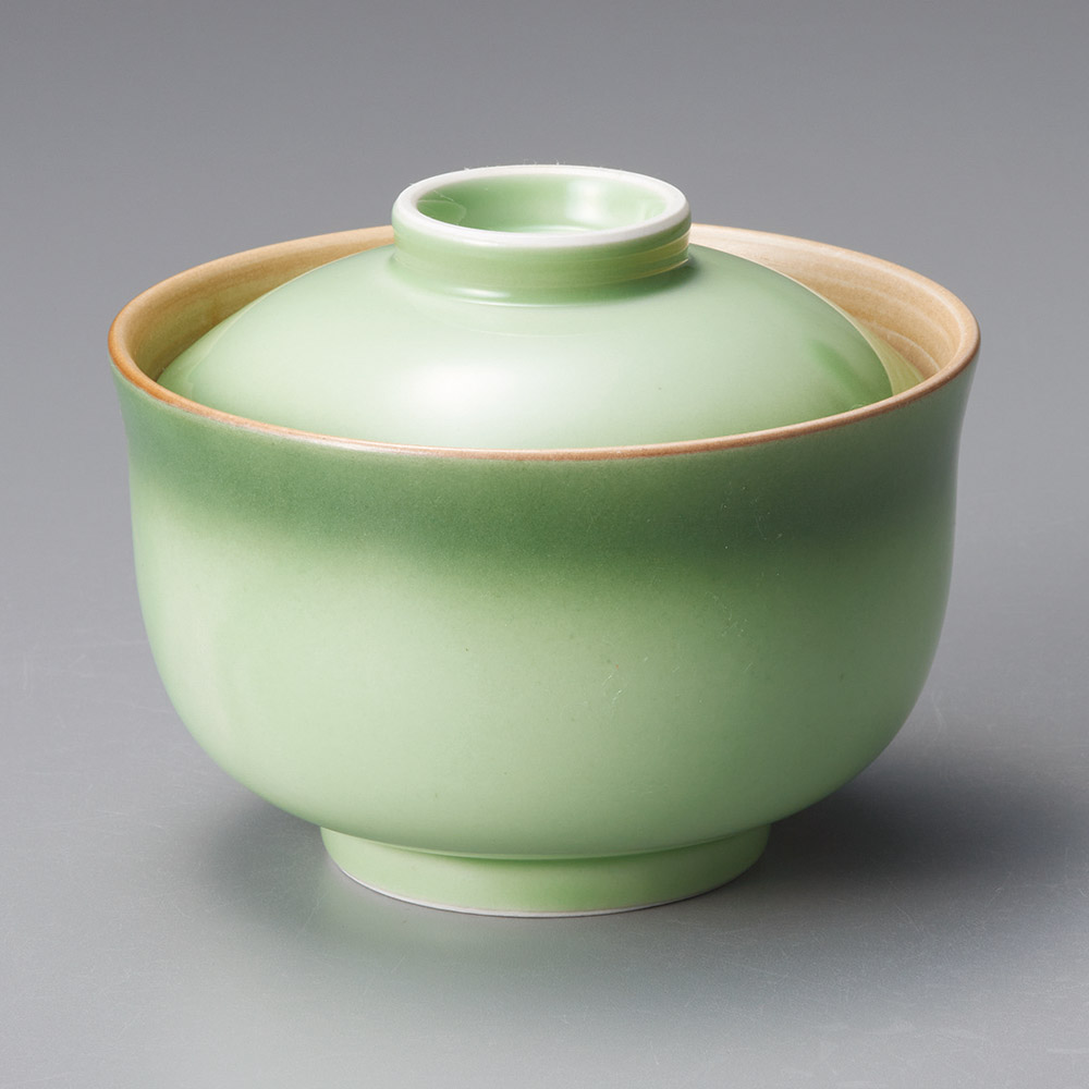 18920-131 緑彩円菓子碗|業務用食器カタログ陶里31号