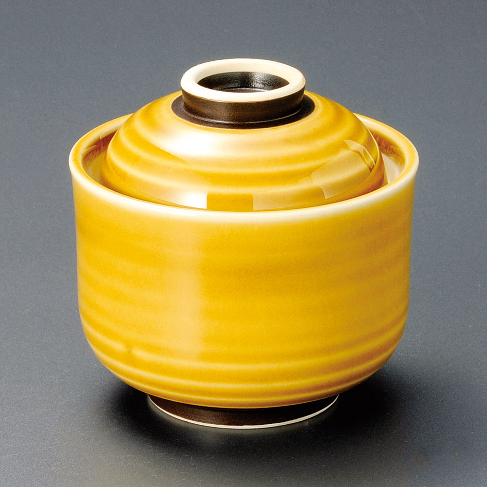19506-151 黄瀬戸一口碗|業務用食器カタログ陶里31号