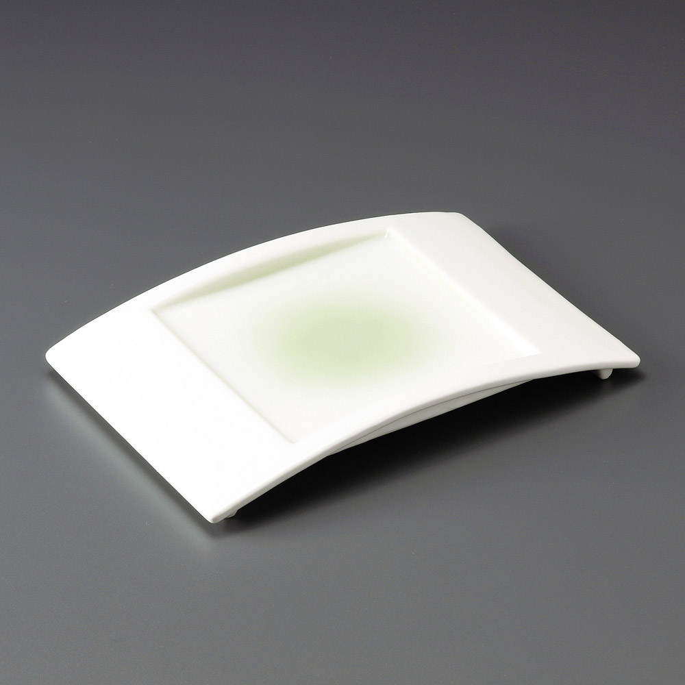 24401-021 ヒワ弓型前菜皿|業務用食器カタログ陶里31号