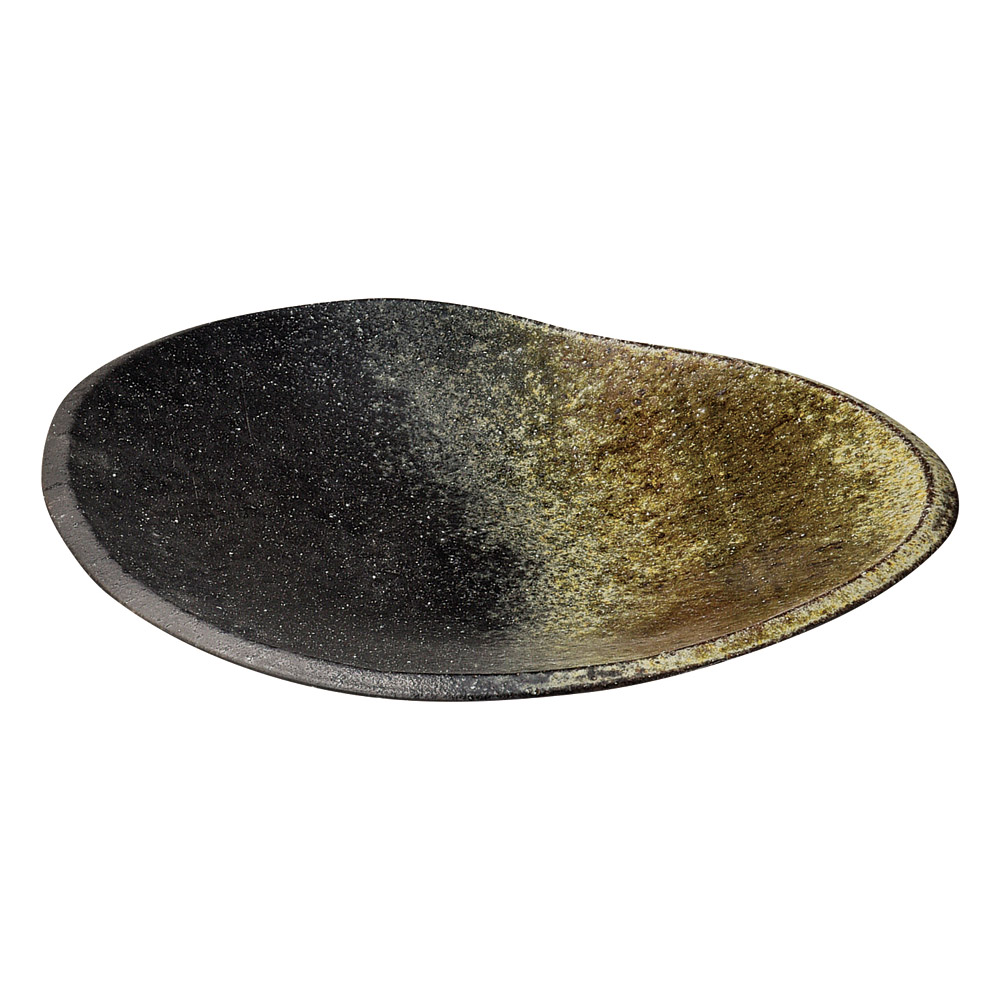 28601-431 古陶12.0変形大皿|業務用食器カタログ陶里31号