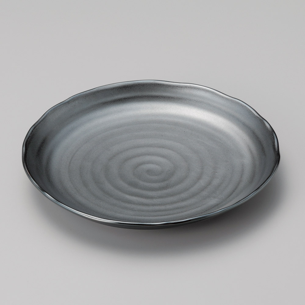 30931-021 鉄結晶5.0皿|業務用食器カタログ陶里31号