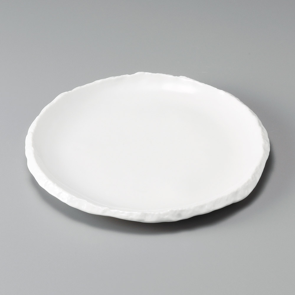31206-461 白釉 リプルス7.5皿|業務用食器カタログ陶里31号
