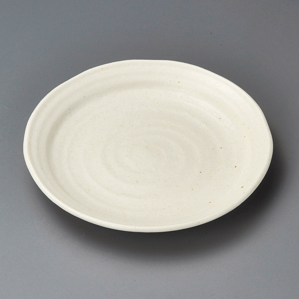 32323-461 粉引釉5.5丸皿|業務用食器カタログ陶里31号