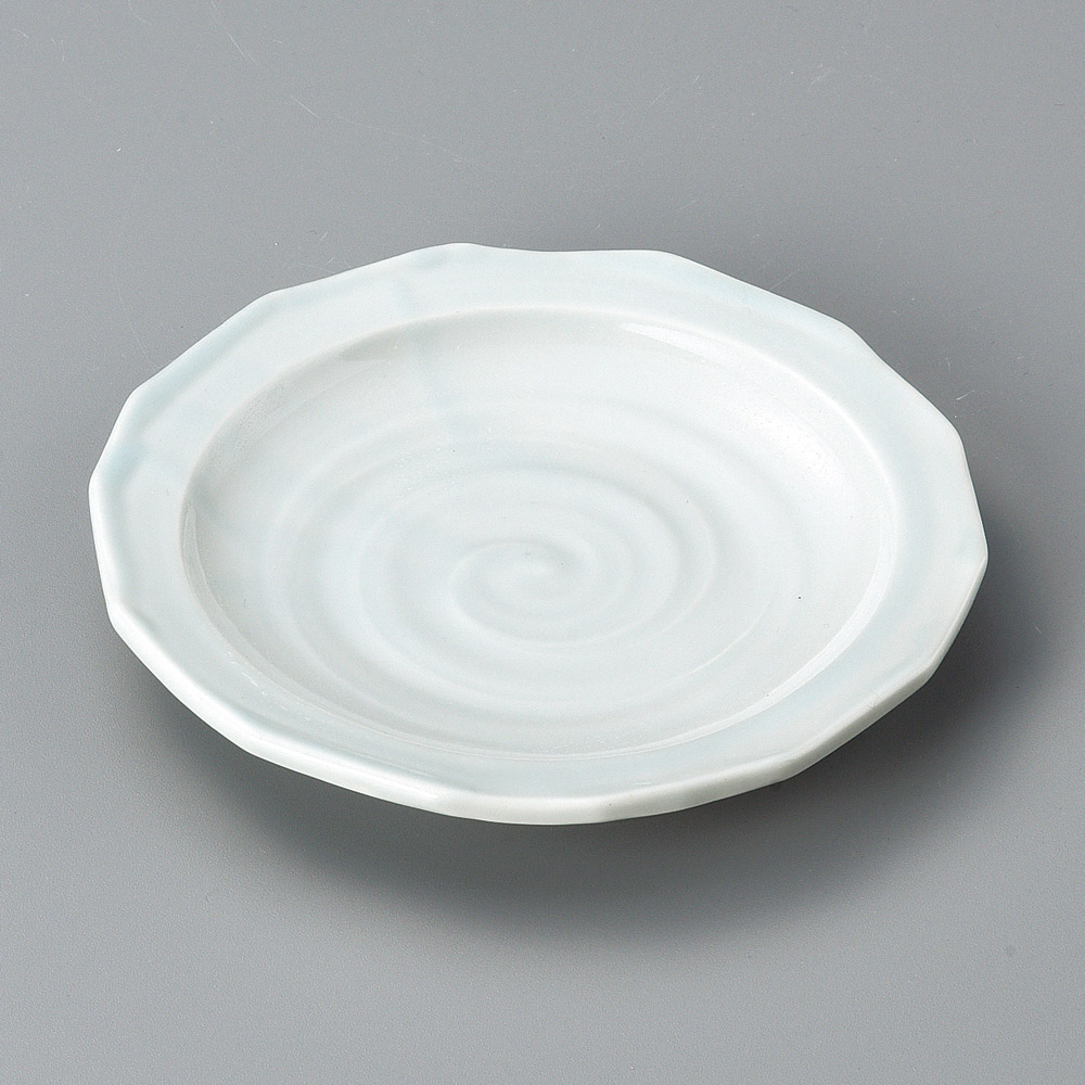 32411-311 青白磁4.5丸皿|業務用食器カタログ陶里31号