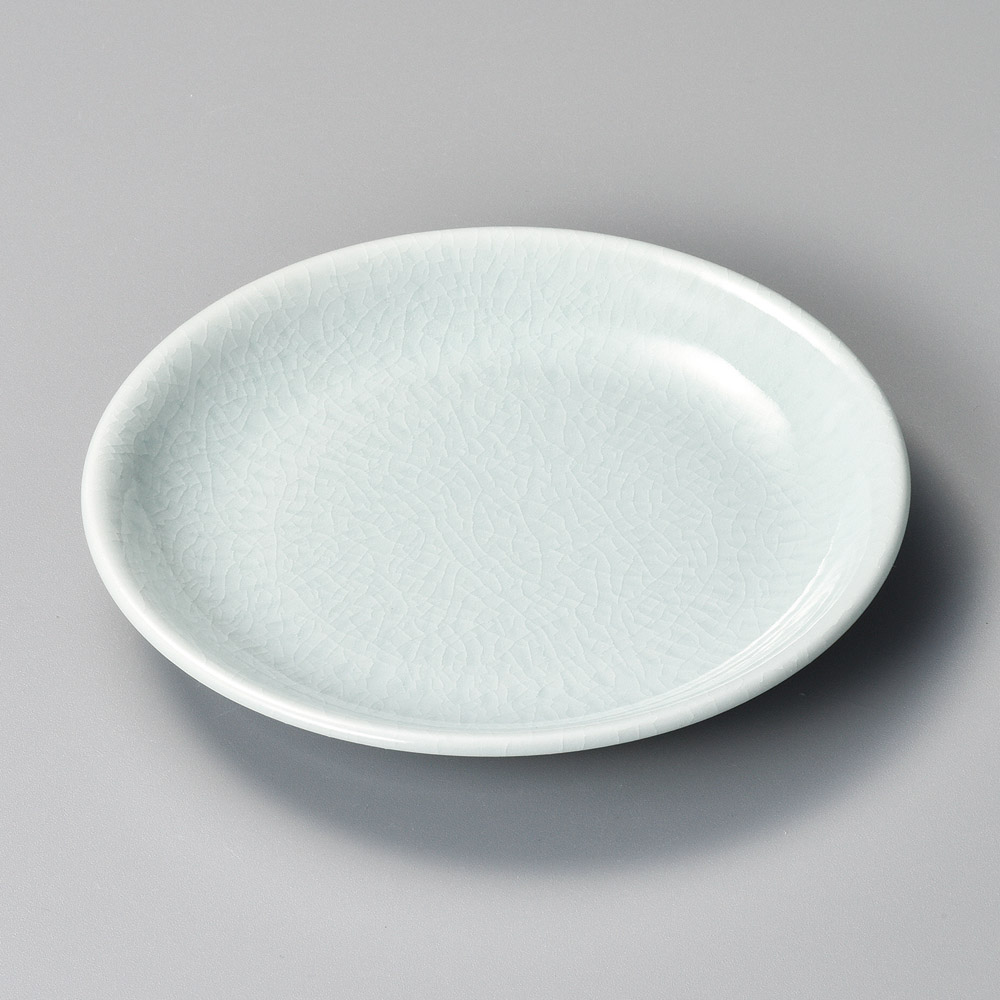 32512-151 アクアマリントビカンナ5.0丸皿|業務用食器カタログ陶里31号