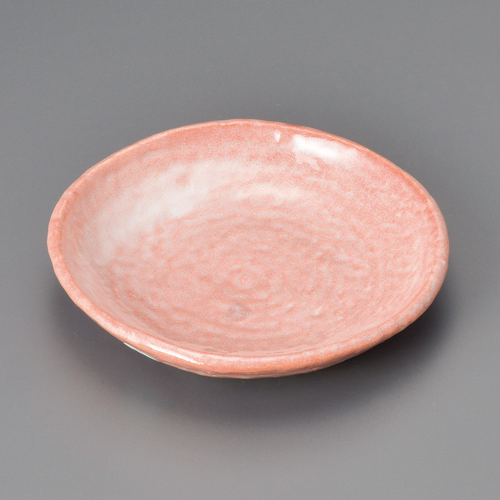 32820-291 赤楽 16㎝丸皿|業務用食器カタログ陶里31号