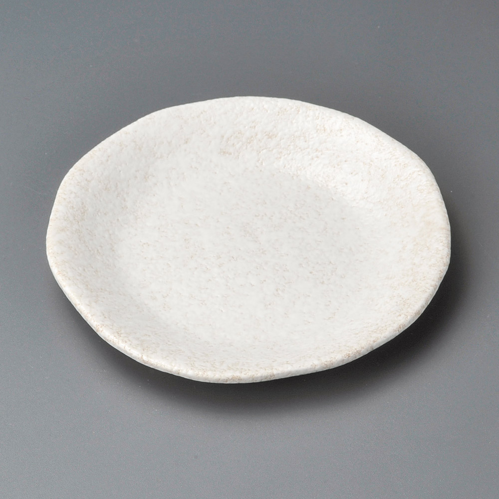 32904-061 露(白)5.2丸皿|業務用食器カタログ陶里31号