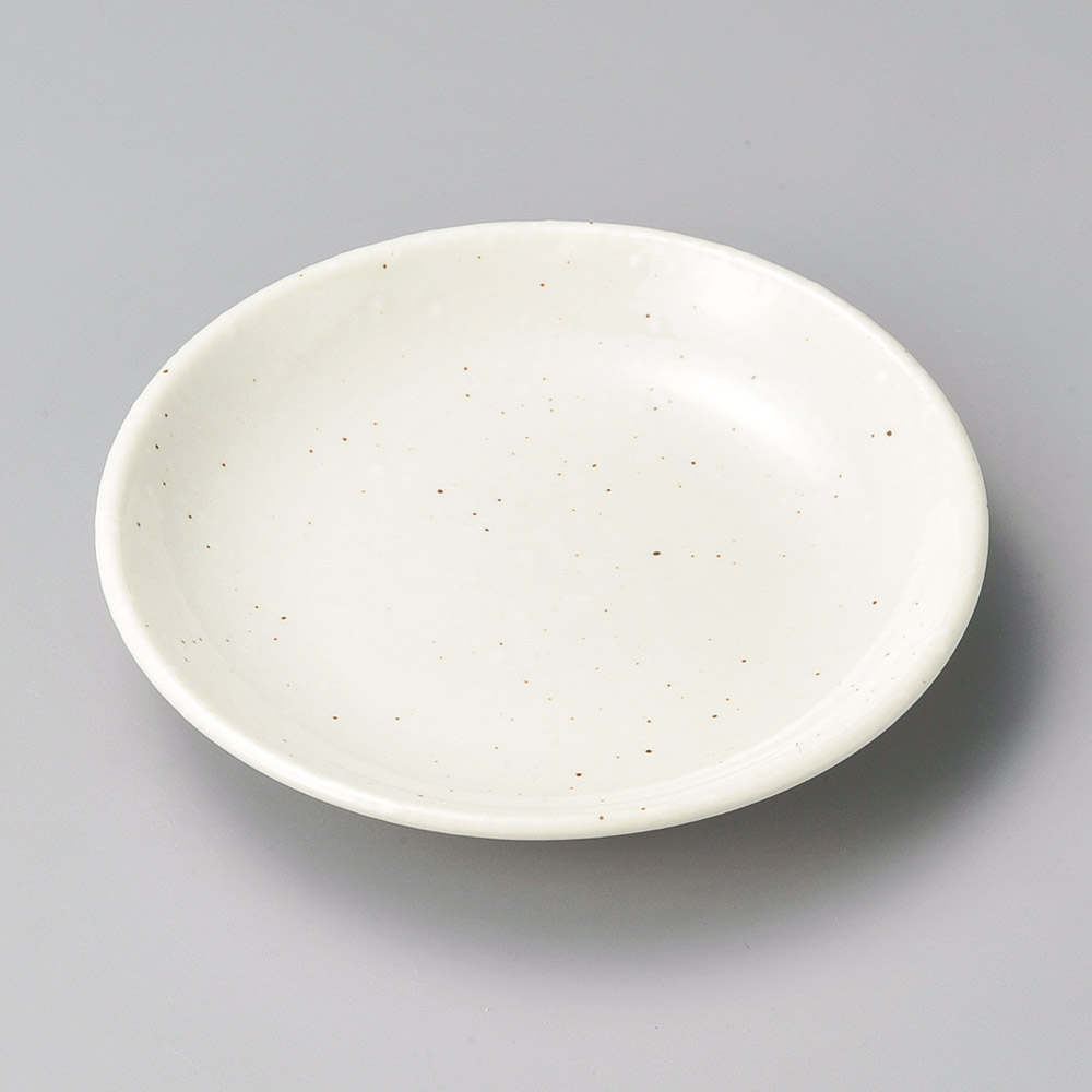 33034-361 雪粉引5.0皿|業務用食器カタログ陶里31号