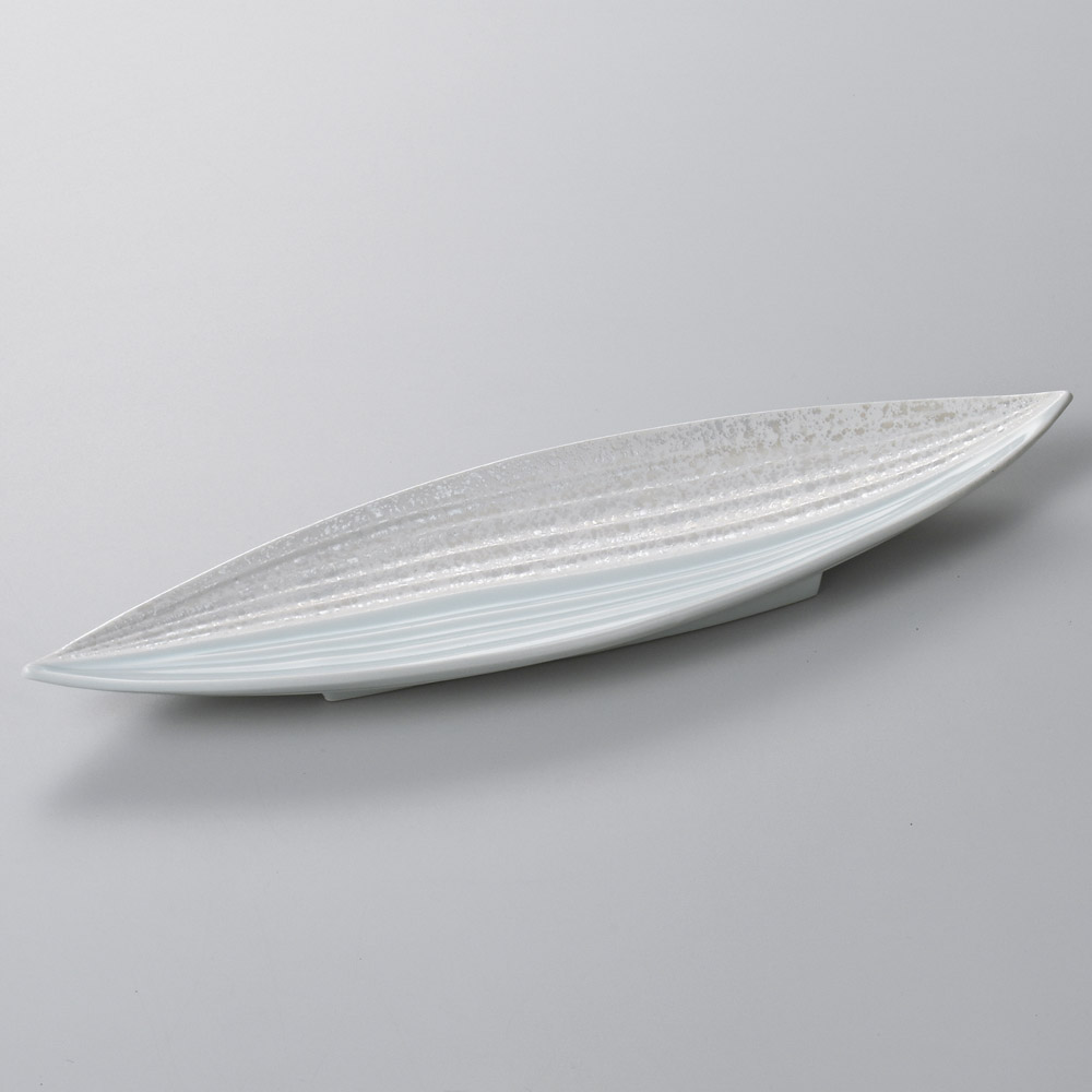 33903-471 ラスター笹型長皿|業務用食器カタログ陶里31号