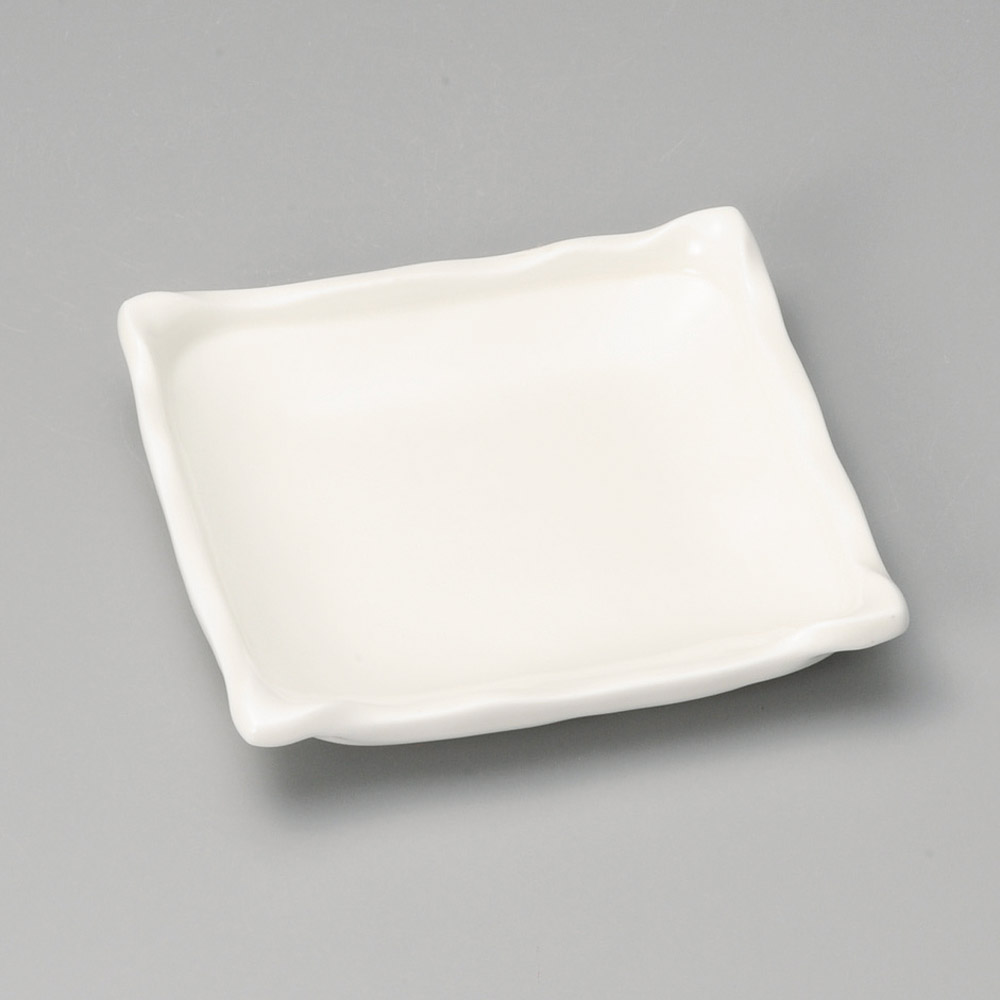 37411-461 ニューボン 四方上り15㎝皿|業務用食器カタログ陶里31号