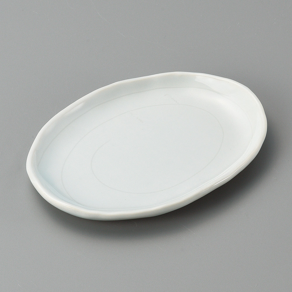 39918-311 やよい楕円取皿|業務用食器カタログ陶里31号