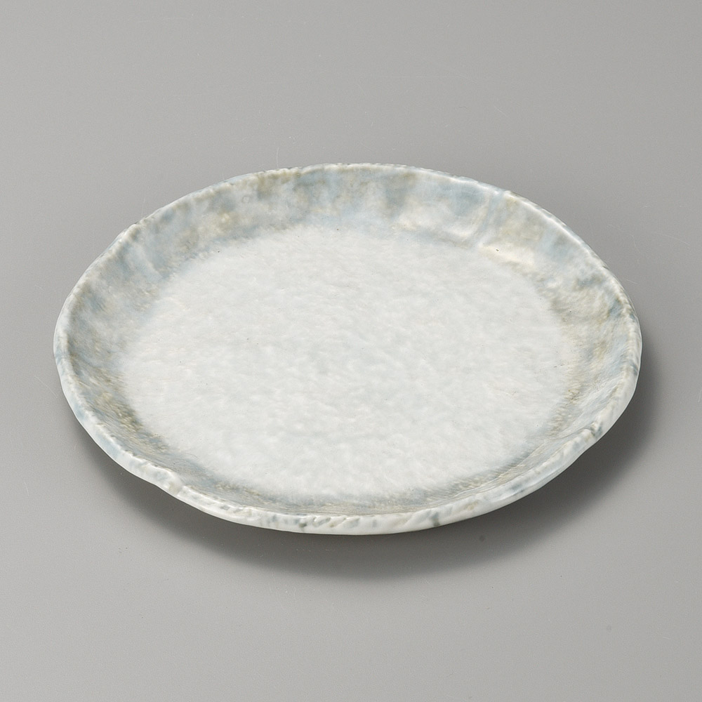 41228-321 淡青6.0丸皿|業務用食器カタログ陶里31号