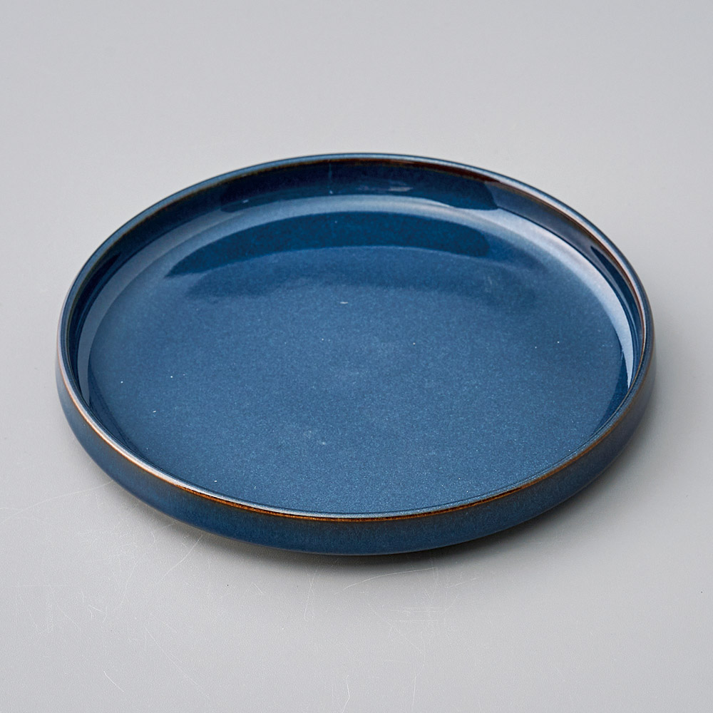 41250-021 JMスタイル12㎝スタックプレート ブルー|業務用食器カタログ陶里31号