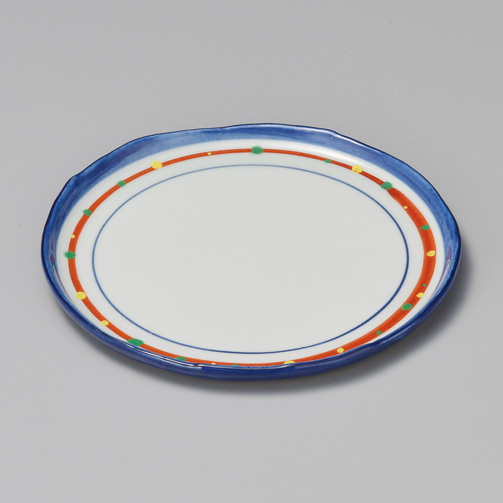 41504-321 新珠(あらたま)4.0丸皿|業務用食器カタログ陶里31号