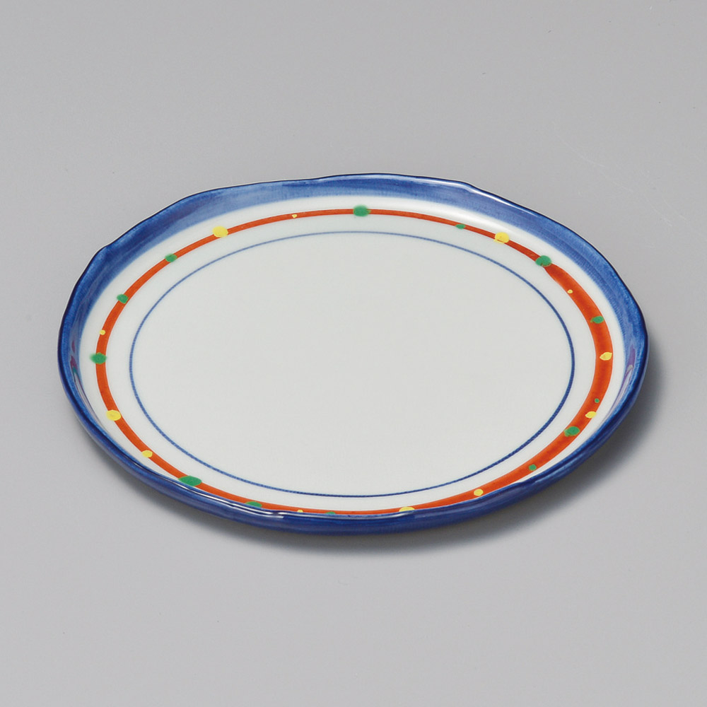 41506-321 新珠(あらたま)6.0丸皿|業務用食器カタログ陶里31号