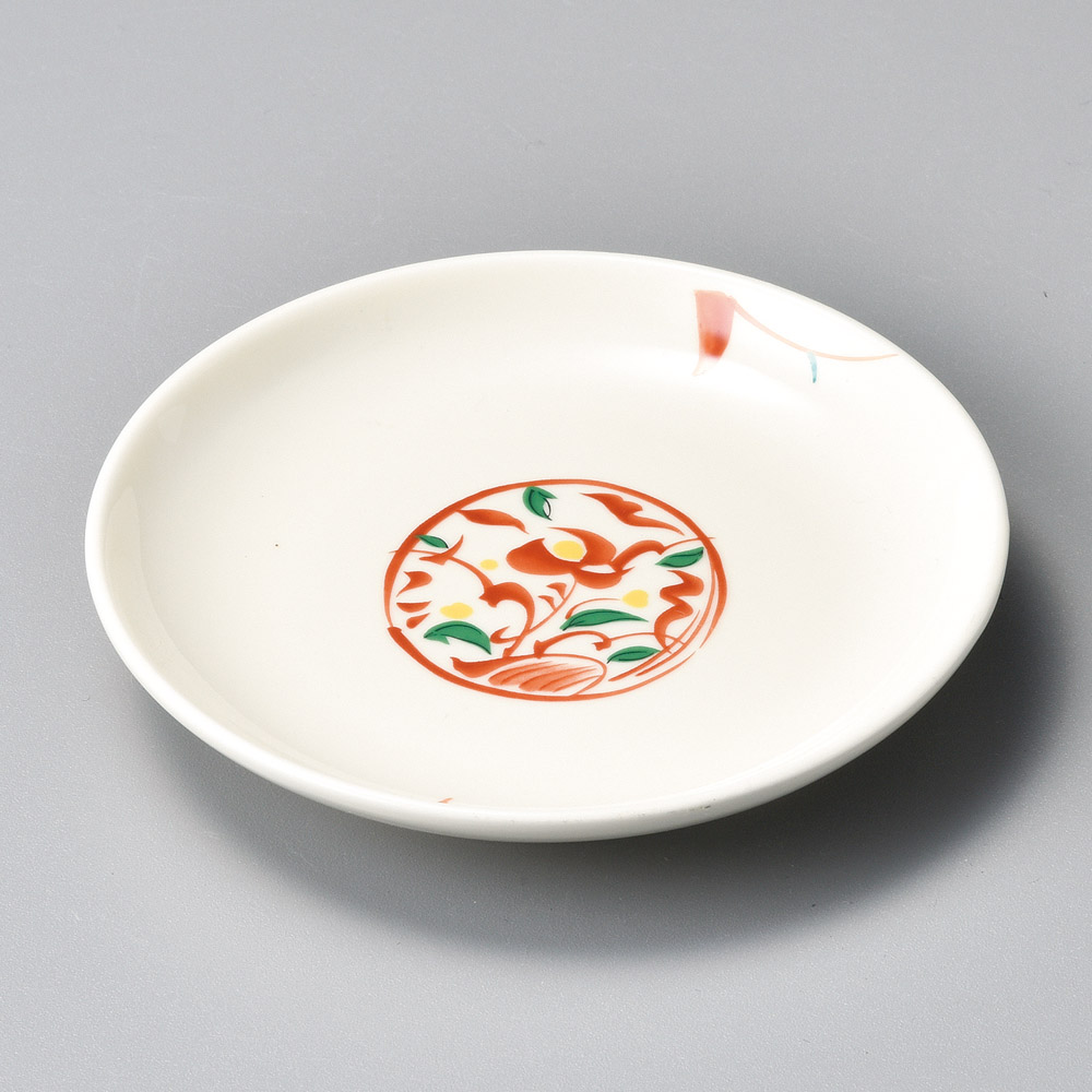 42402-051 赤絵みのり3.0皿|業務用食器カタログ陶里31号