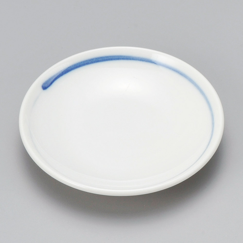 43324-341 クサビ筋3.3平皿|業務用食器カタログ陶里31号