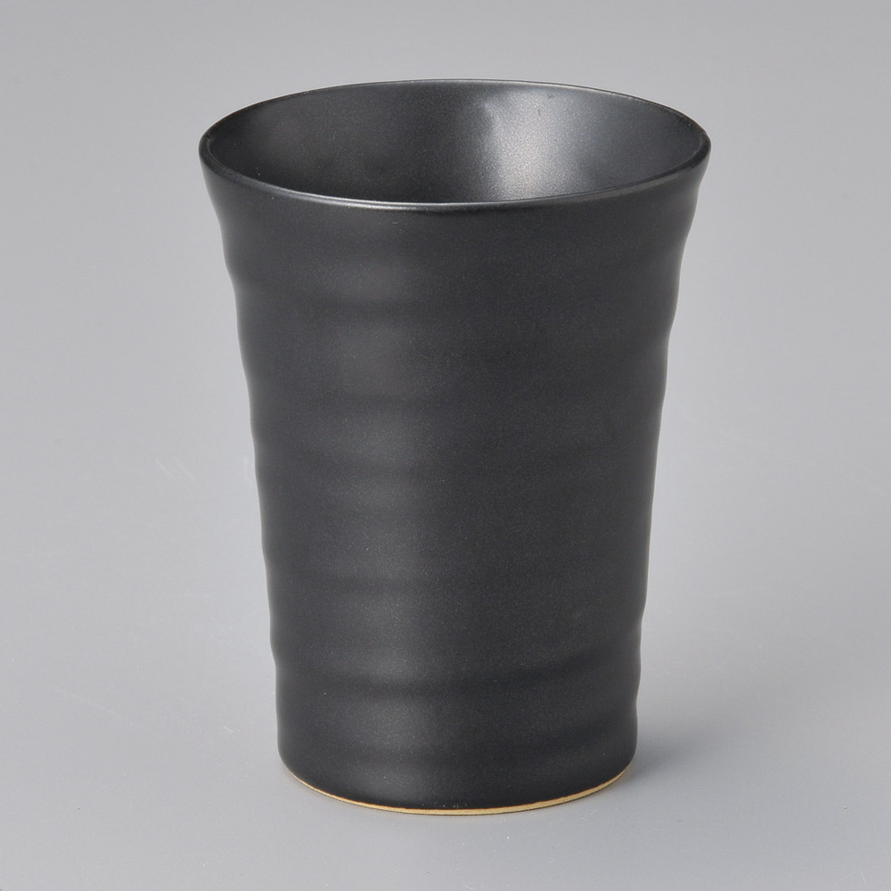 50039-331 黒マットフリーカップ|業務用食器カタログ陶里31号