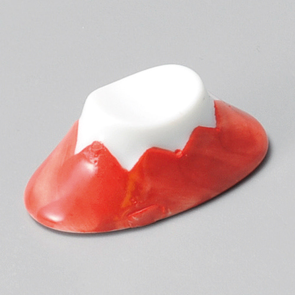 51147-401 新富士山(赤)箸置|業務用食器カタログ陶里31号