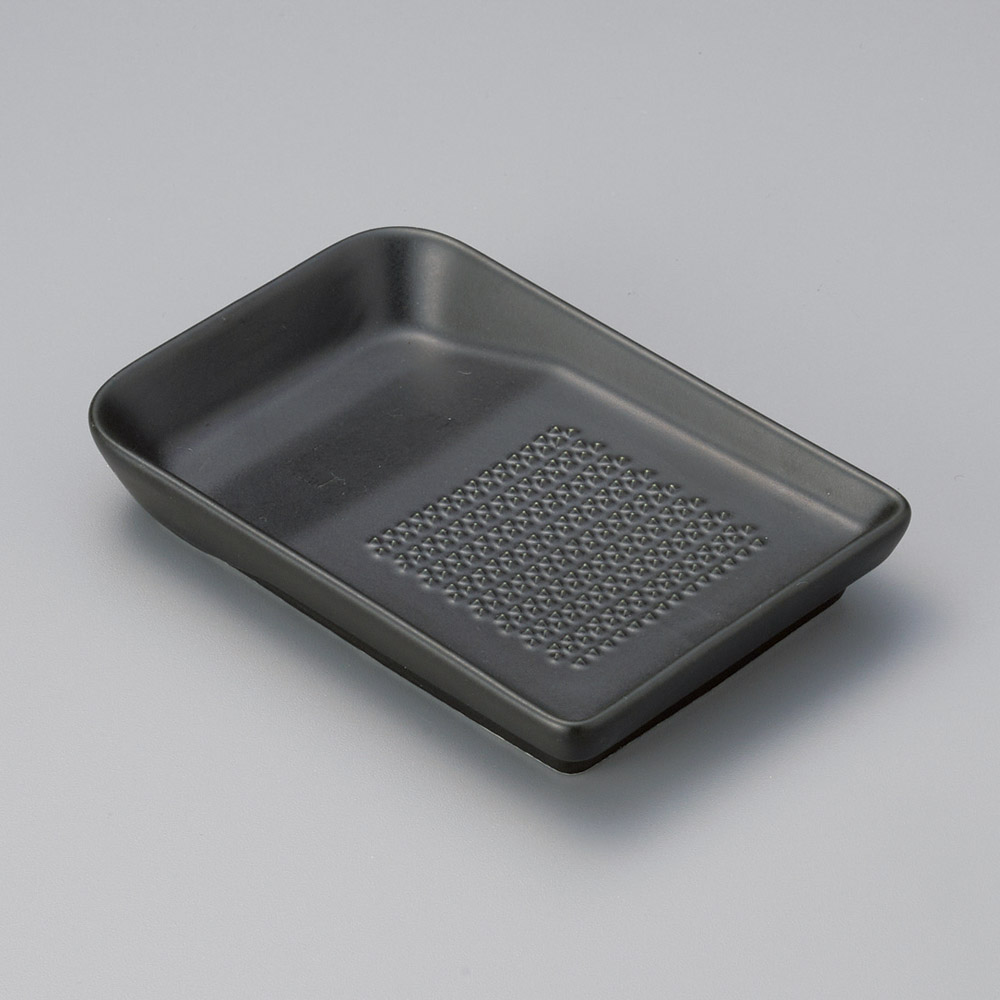 53809-491 黒マットおろし器|業務用食器カタログ陶里31号