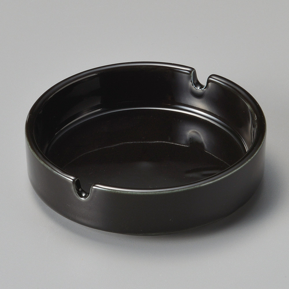 54025-621 黒切立3.5灰皿|業務用食器カタログ陶里31号