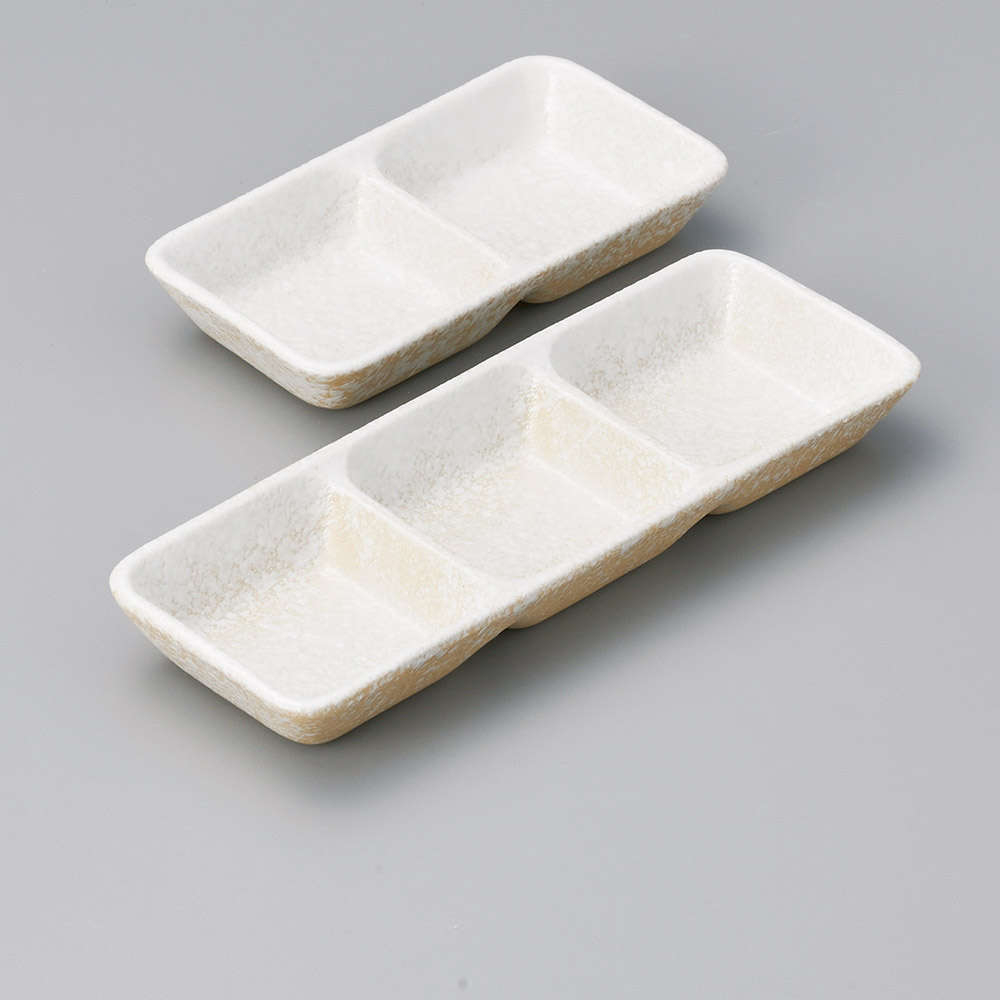 67734-321 白吹雪三品皿(大)|業務用食器カタログ陶里31号