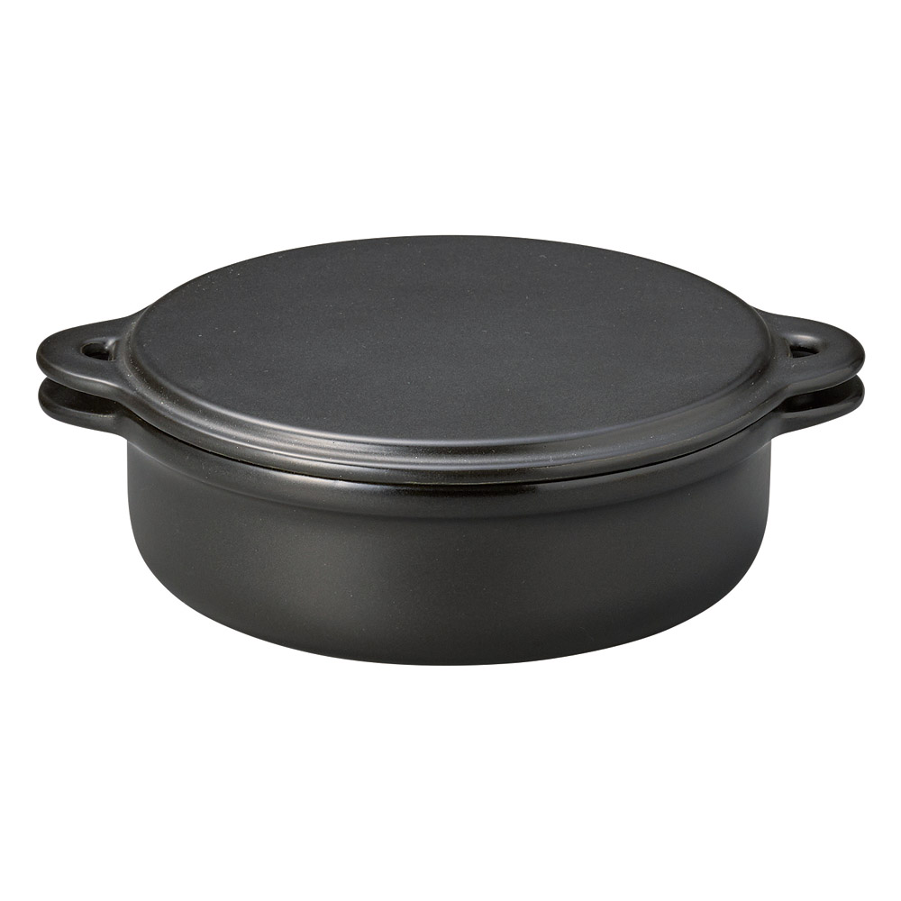 69028-721 PETRA･黒オーブン･ご飯鍋･2合用|業務用食器カタログ陶里31号