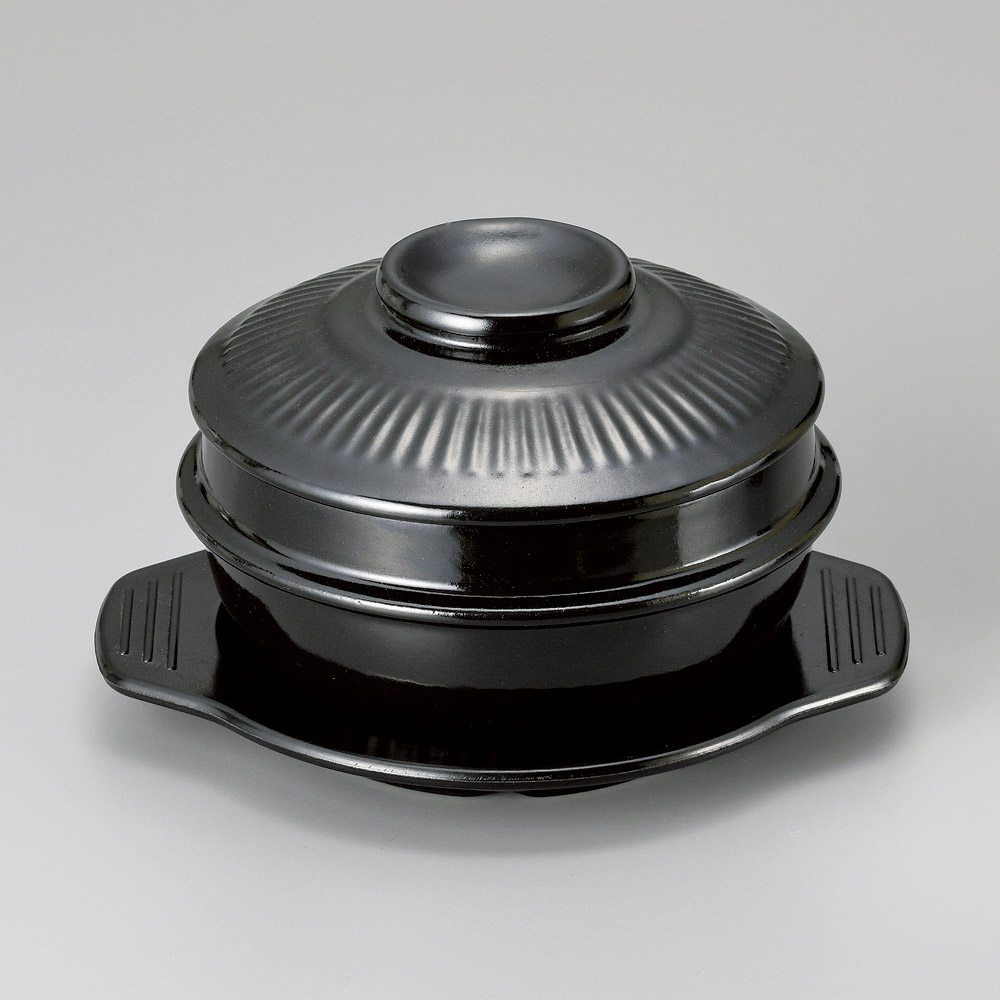 69925-641 チゲ鍋18㎝蓋付|業務用食器カタログ陶里31号