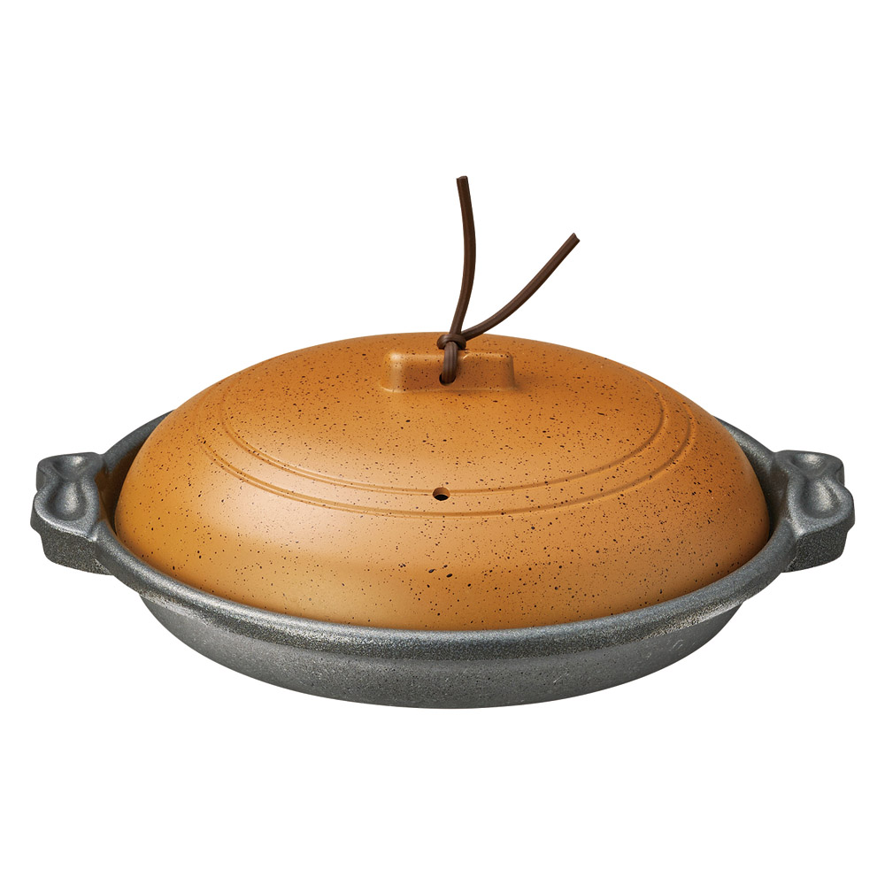 70414-331 陶土庵18㎝深陶板(M10-576)|業務用食器カタログ陶里31号