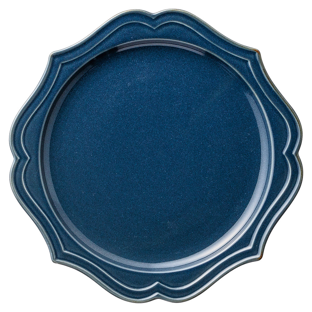 83018-251 ヘルシンキブルーナマコ 12㎝丸皿|業務用食器カタログ陶里31号