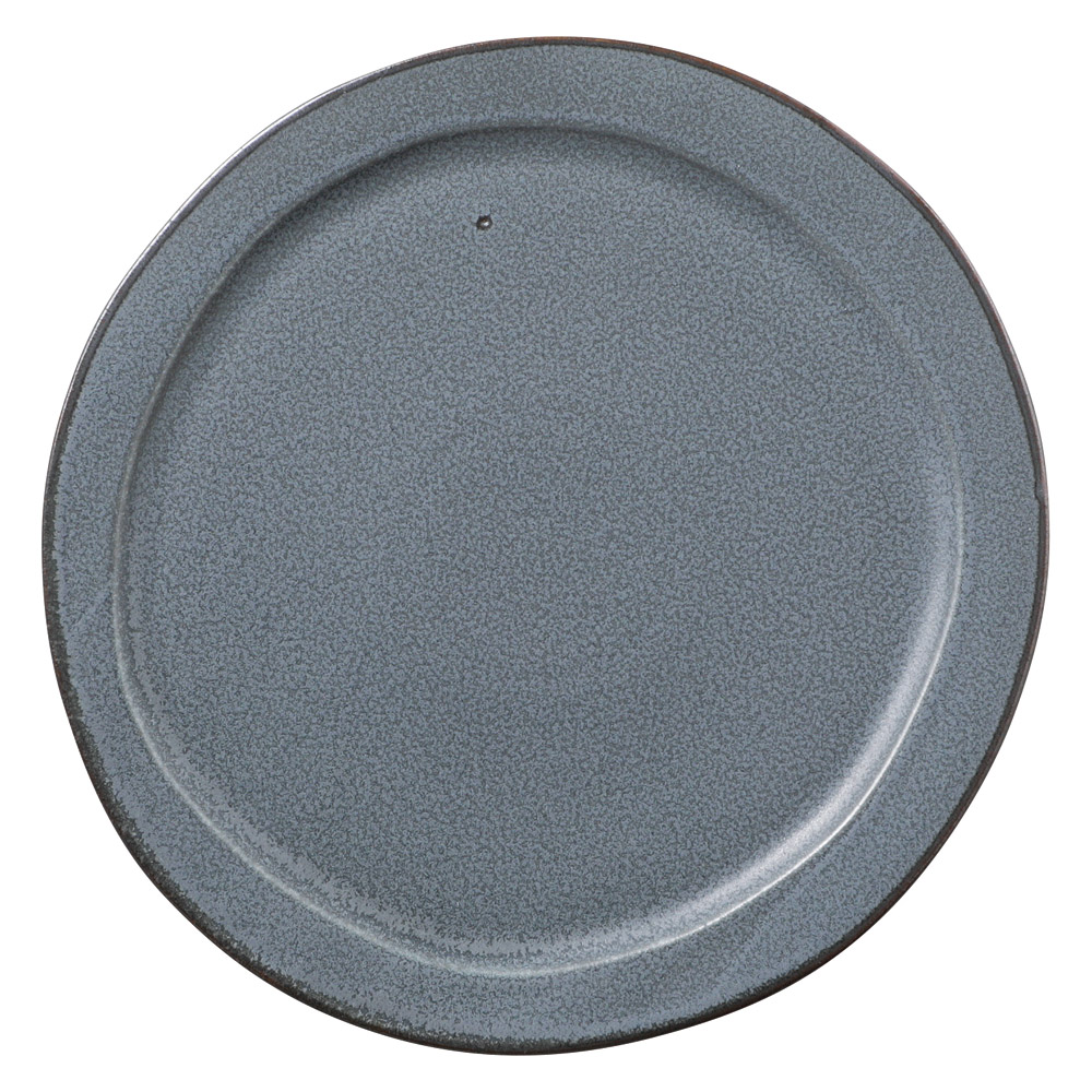 86912-101 ベジ 丸々大皿 アッシュグレー|業務用食器カタログ陶里31号
