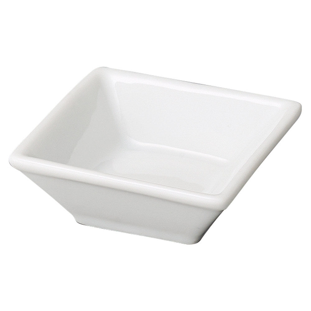 93728-181 白スクエア6㎝豆鉢|業務用食器カタログ陶里31号
