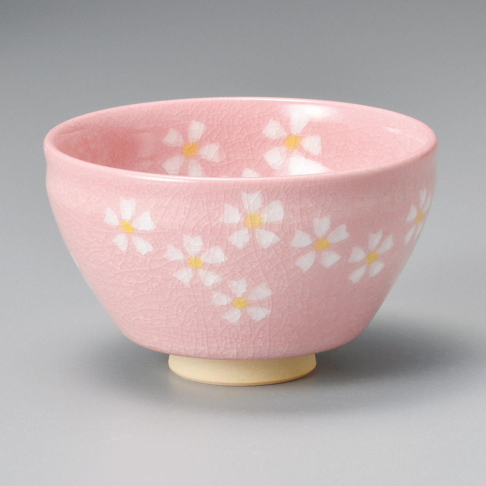 A3024-721 小花天目型ピンク小茶碗|業務用食器カタログ陶里31号