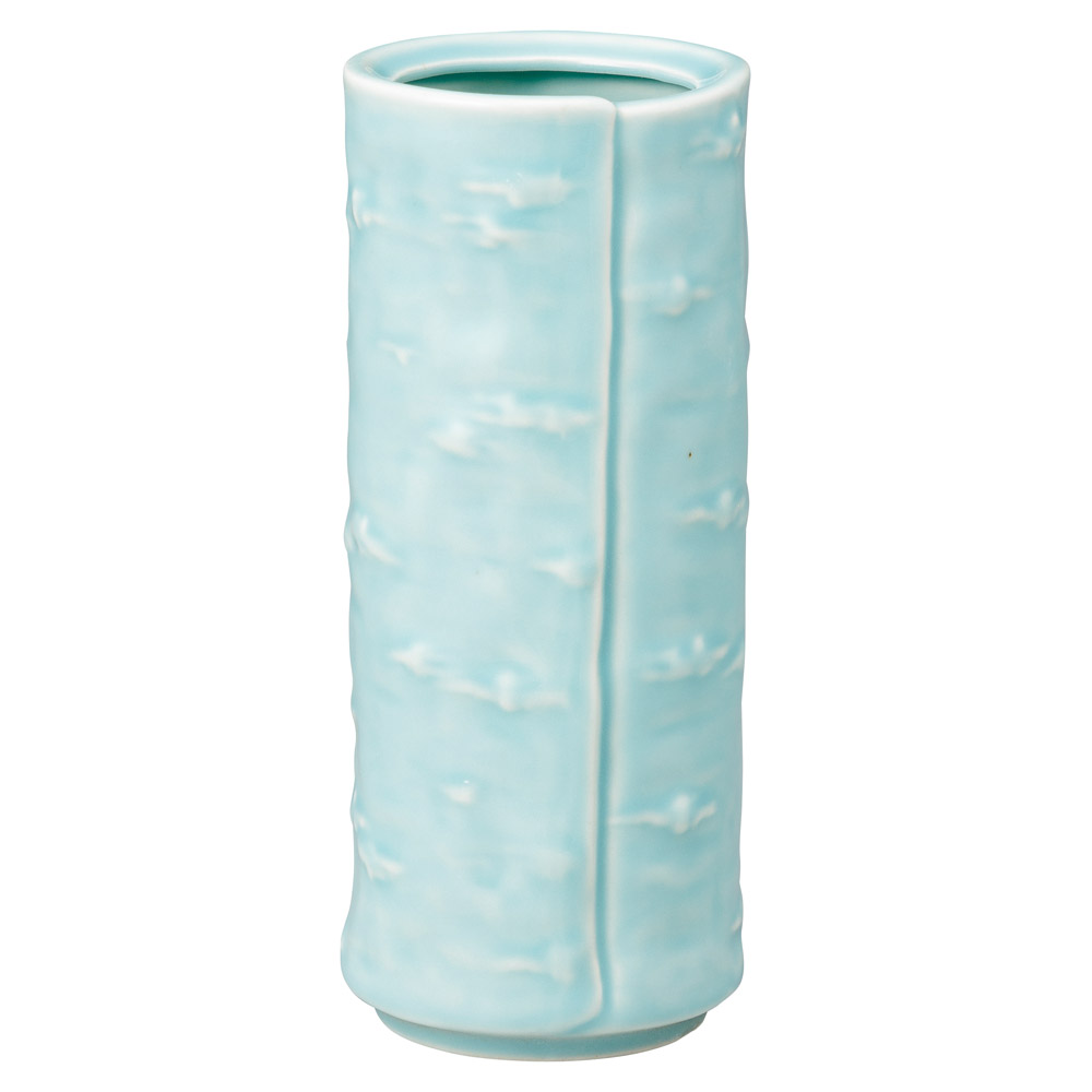 A3311-491 青磁白樺花瓶|業務用食器カタログ陶里31号