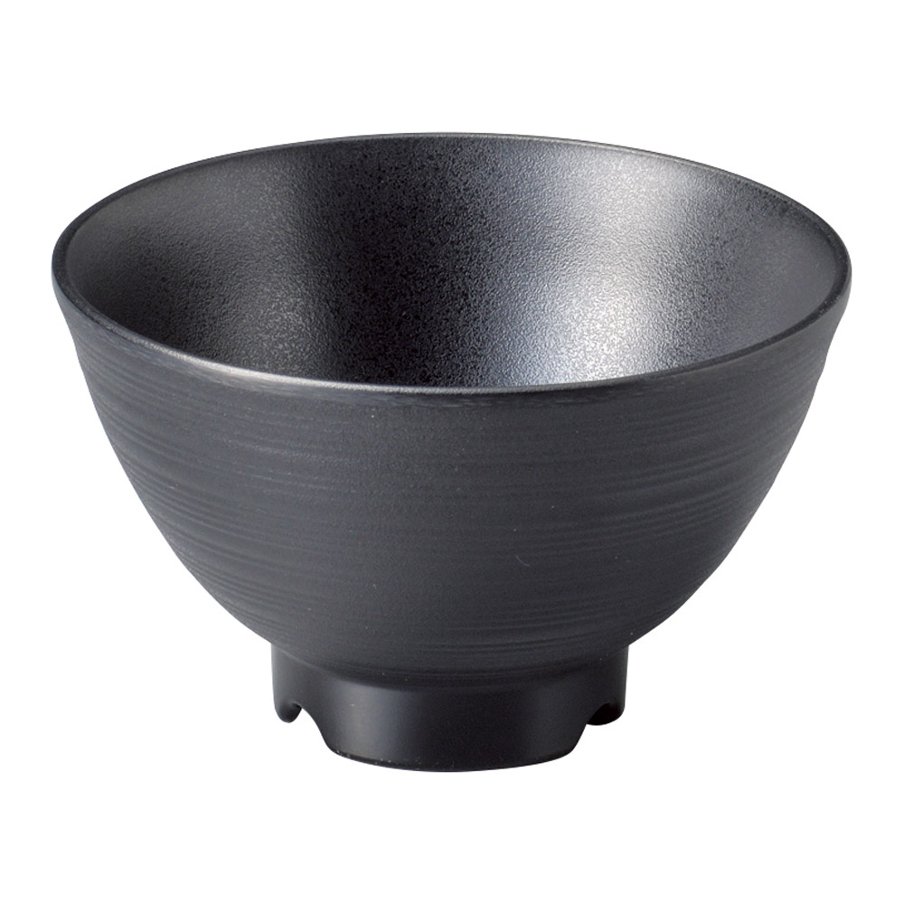 A7830-561 [M]いぶし釉 黒碗 小|業務用食器カタログ陶里31号